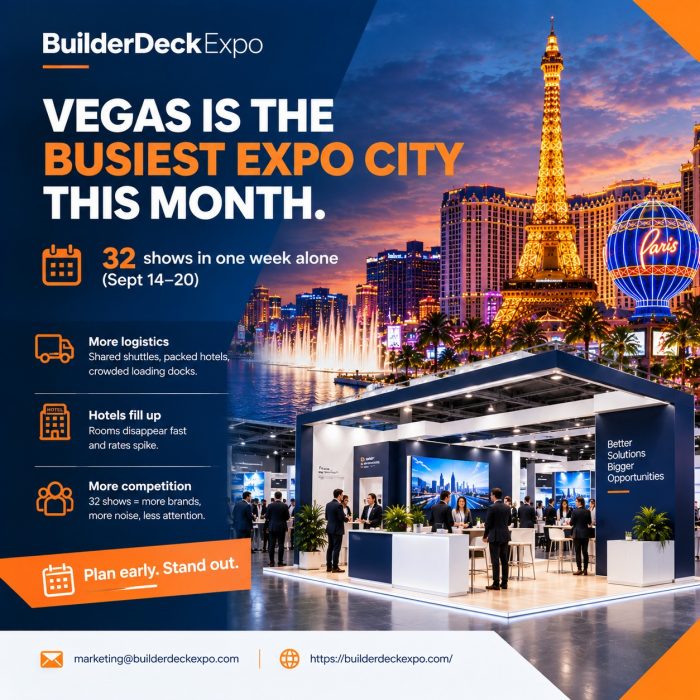 Las Vegas Is the Busiest Expo City This Month