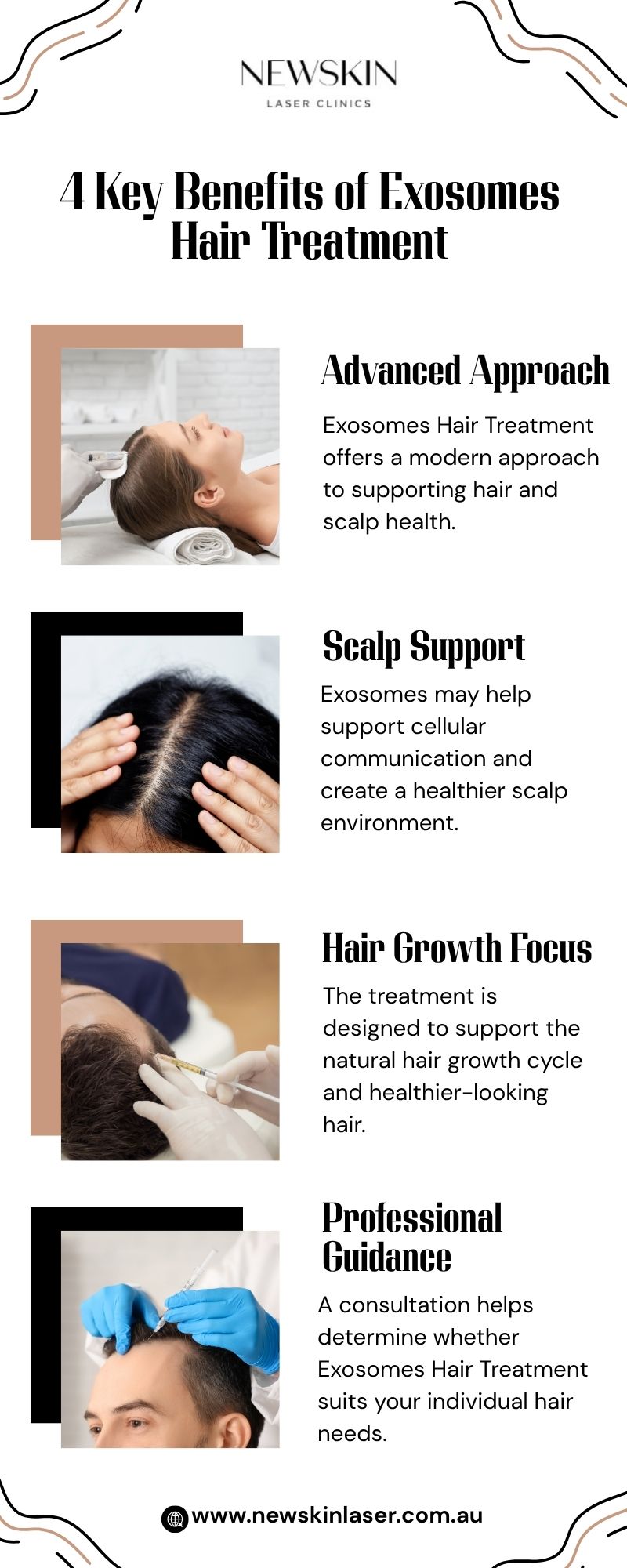 Exosomes Hair Treatment for Thinning and Weakened Hair