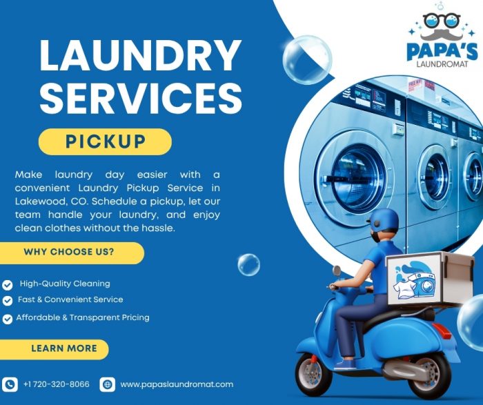 Laundry Pickup Service Lakewood CO