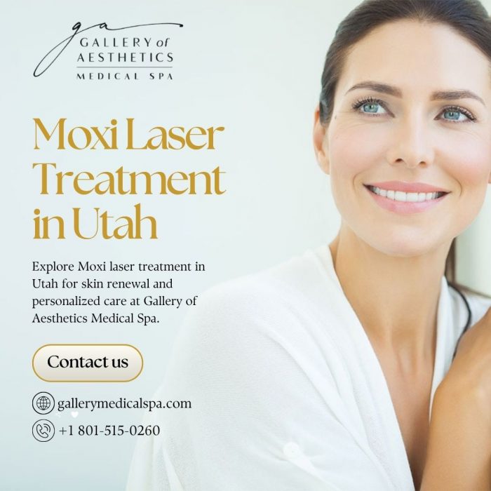 Gallery of Aesthetics Moxi Laser Treatment in Utah