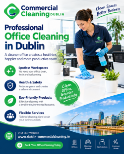 Create a Cleaner Workplace with Dublin Commercial Cleaning