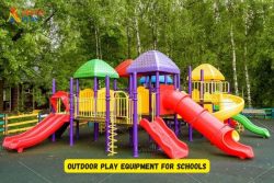 Active School Playgrounds with Outdoor Play Equipment for Schools