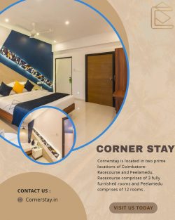 Premium Accommodation in Coimbatore for Short & Long Stays | Corner Stay