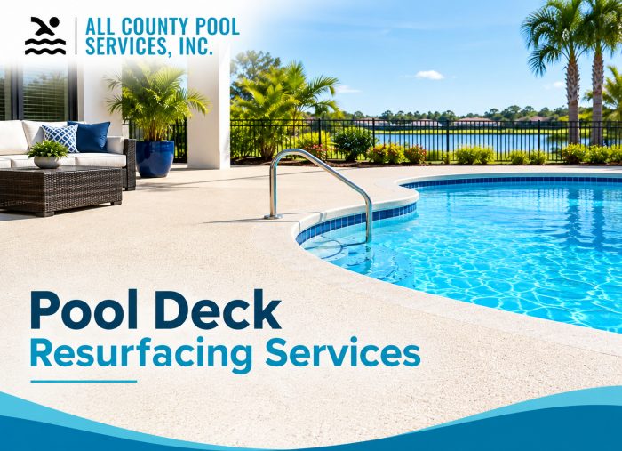 Professional Pool Deck Resurfacing Services for Outdoor Areas