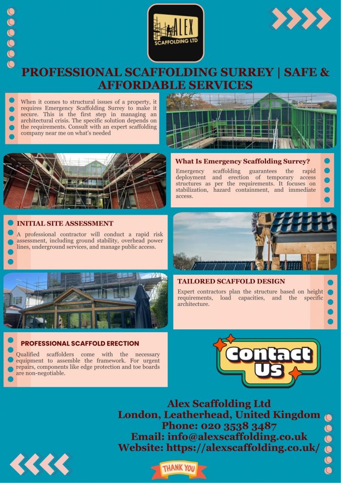 Professional Scaffolding Surrey | Safe & Affordable Services