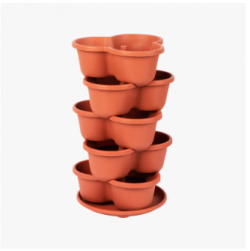 Butterfly Basin (HGT-001) Preservative Stackable Colorful Flower Pot
