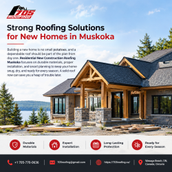 Residential New Construction Roofing Muskoka