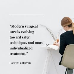 Rodrigo Villagran on the future of surgical treatment
