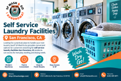 Self Service Laundry Facilities San Francisco, CA | Easy Wash