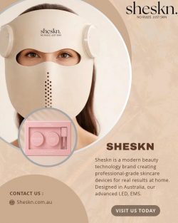 Sheskn LED Face Mask for Advanced Skin Rejuvenation by Sheskn