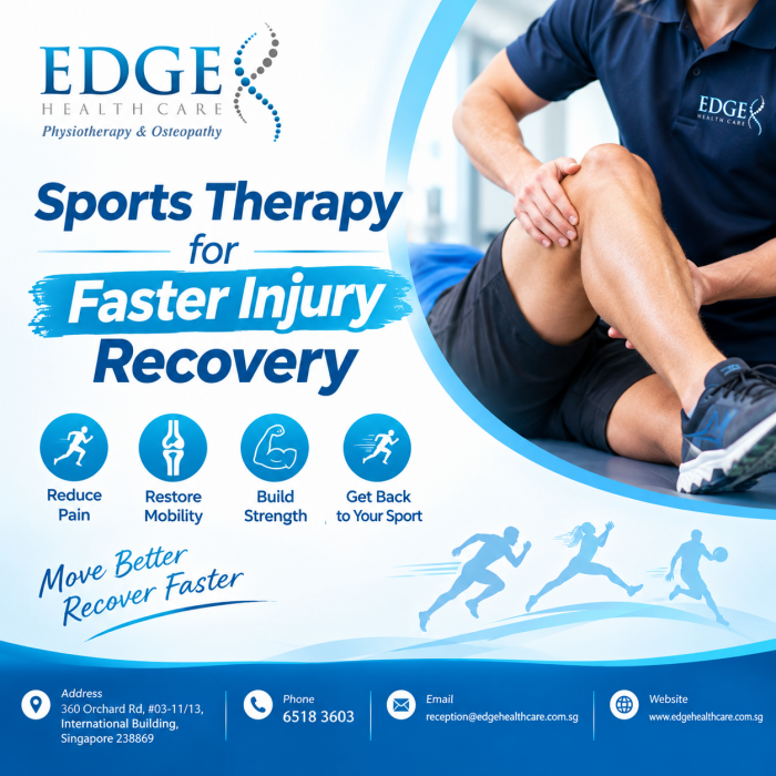 Sports Therapy for Faster Injury Recovery