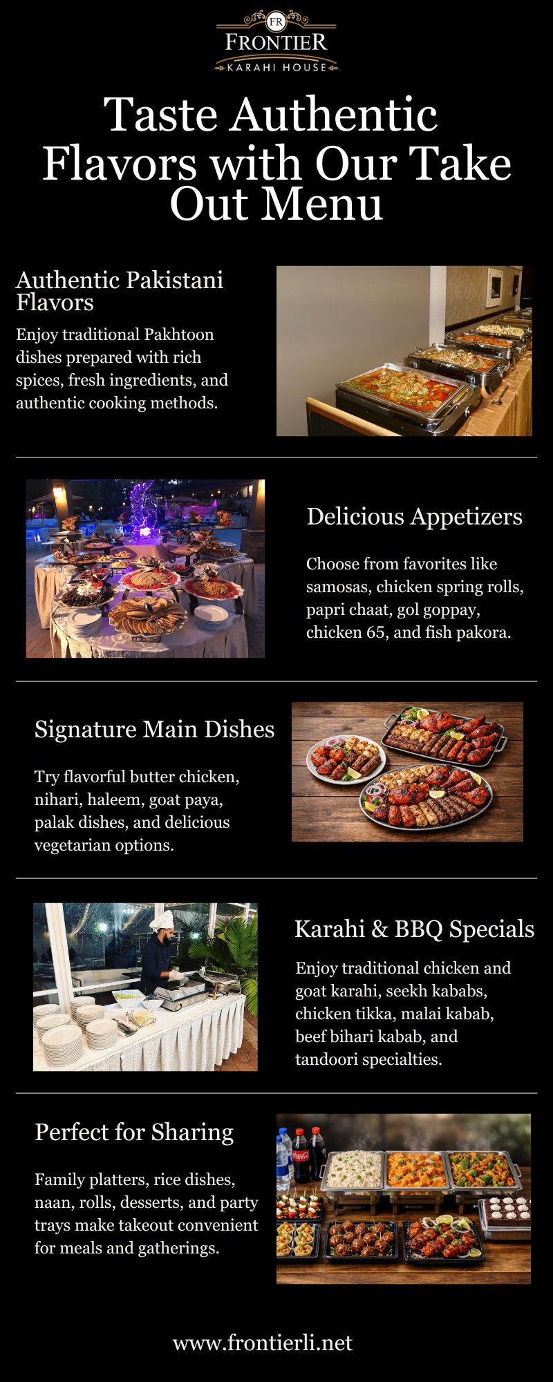 Taste Authentic Flavors with Our Take Out Menu