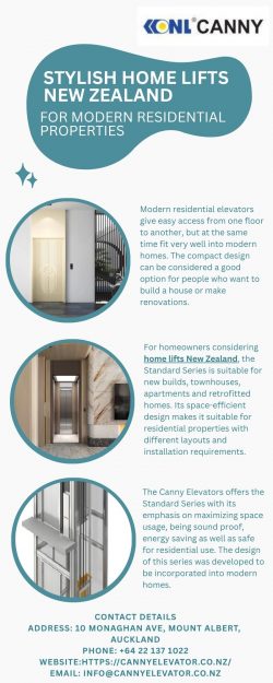 Stylish Home Lifts New Zealand for Modern Residential Properties