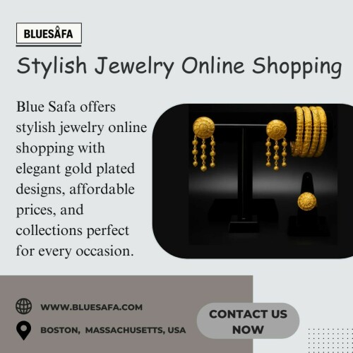 Stylish Jewelry Online Shopping at Blue Safa Boutique