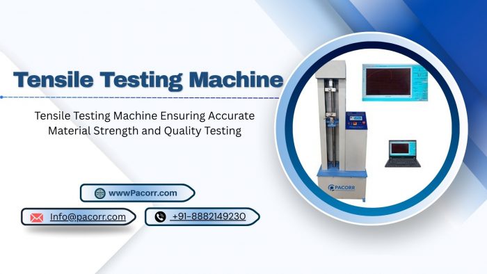 Tensile Testing Machine for Advanced Material Strength and Performance Analysis
