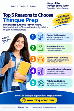 Top 5 Reasons to Choose Thinque Prep for Academic Success