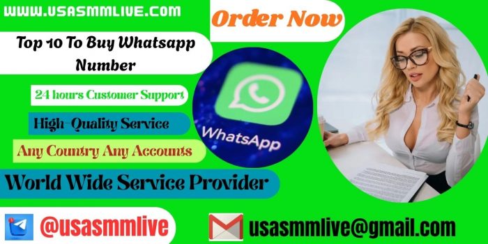 Top 10 To Buy Whatsapp Number