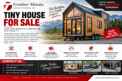 Find Your Tiny House for Sale at Trailer Made