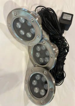 Water Fountain LED Lights Made for Energy Efficiency and Durability