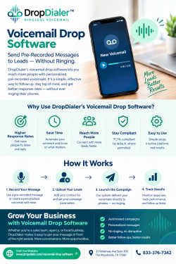Voicemail Drop Software for Smarter Business Outreach