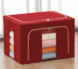 How Storage Box With Steel Frame Supports Weight