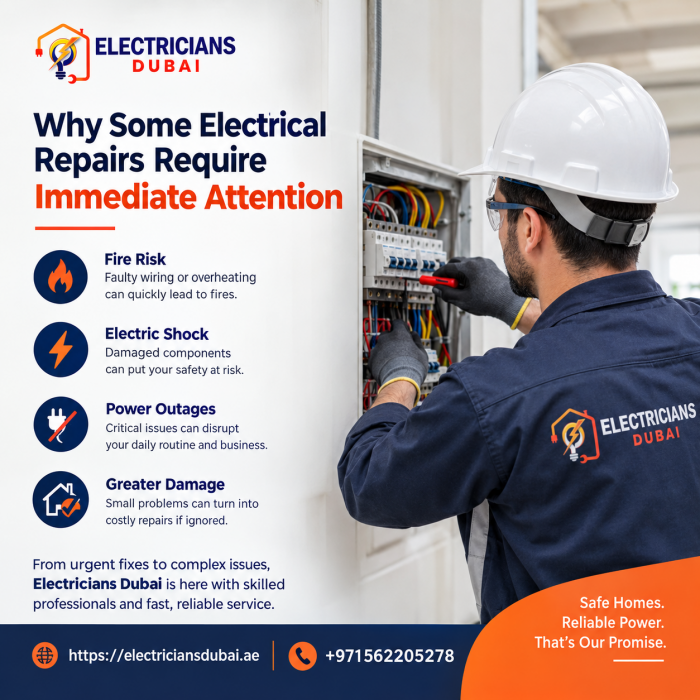 Why Some Electrical Repairs Require Immediate Attention