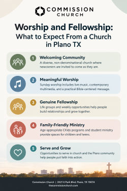 Worship and Fellowship: What to Expect From a Church in Plano TX