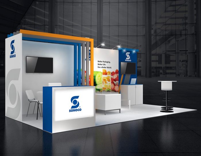 Trade Show Booth 10×20 & 10×20 Booth Layout Ideas