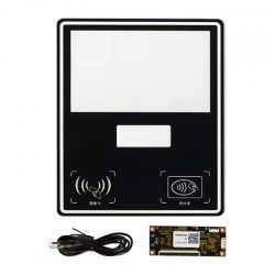 10.6 Inch Custom Shape Touch Screen With Multi-Touch for Commercial Systems