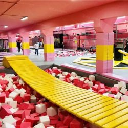 Indoor Interactive Swing Bridge Challenge