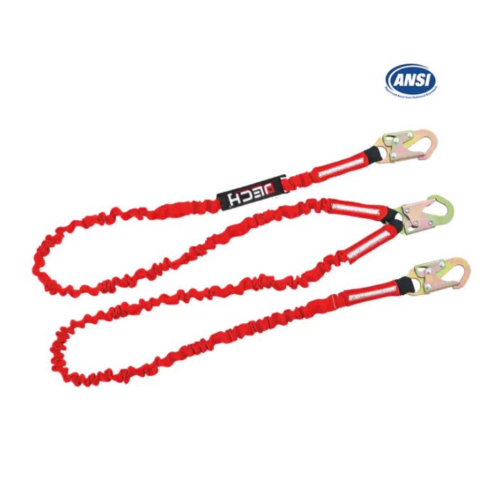 Twin Leg Shock Absorber Lanyard Design