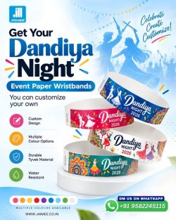 Fabric Wristbands for Events – Comfortable, Stylish, and Customizable