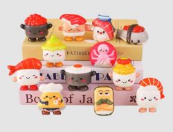 Mini Sushi-Themed Slow Rising Toys: 12 Styles