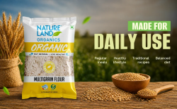 Organic Multigrain Flour | Natureland Organics