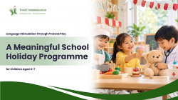 A Meaningful School Holiday Programme for Children Aged 4-7