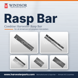 Agricultural Threshing Components and Rasp Bars by Windsor