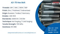 A2-70 Hex Bolt