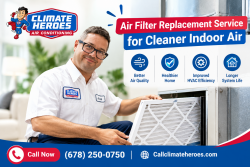Air Filter Replacement Service for Cleaner Indoor Air