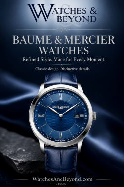 Baume & Mercier Classima Stainless Steel Blue Dial Men’s Watch M0A10878
