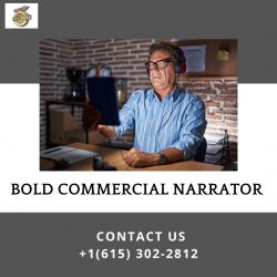Bold Commercial Narrator