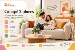 Canapé 2 Places pour Optimiser Votre Espace