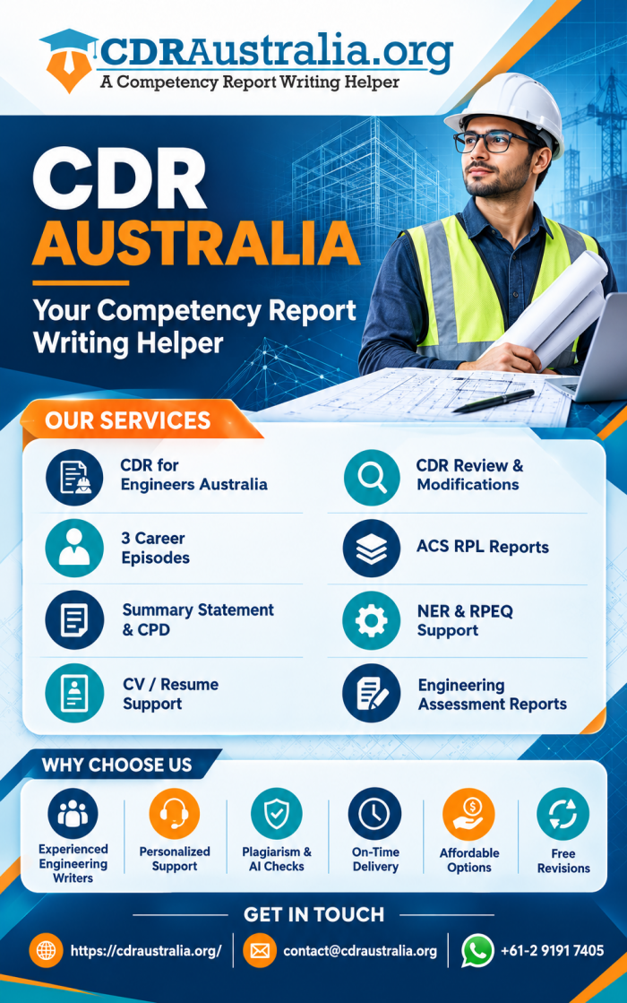 CDR Australia: Your Competency Report Writing Helper