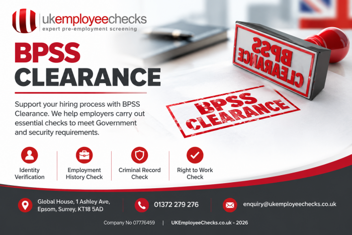 BPSS Clearance for Employment Screening