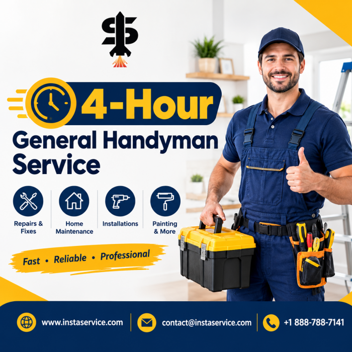 Why Choose a 4-Hour General Handyman Service