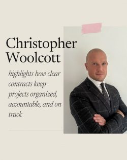 Christopher Woolcott Discusses How Contract Management Supports Project Delivery