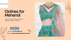 Celebrate in Style with Beautiful Clothes for Mehendi Moments