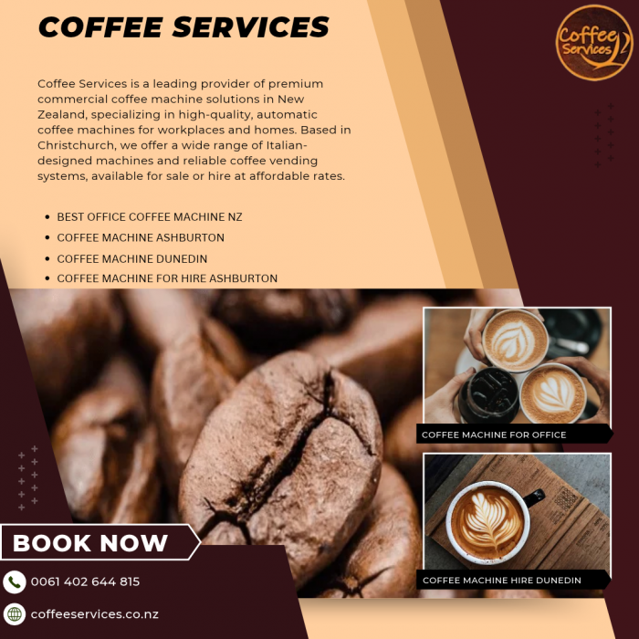 Best Office Coffee Machine NZ for Fresh Coffee in Every Workplace