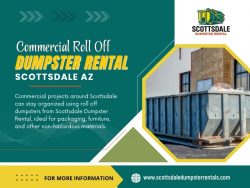 Commercial Roll Off Dumpster Rental Scottsdale AZ
