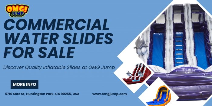 Commercial Water Slides for Sale – Discover Quality Inflatable Slides at OMG Jump