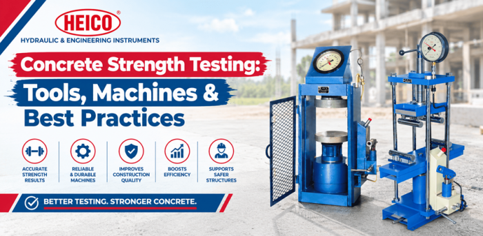 Concrete Strength Testing: Tools, Machines & Best Practices